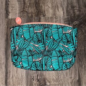 Colorful Floral Cosmetic Bag NWOT BOGO